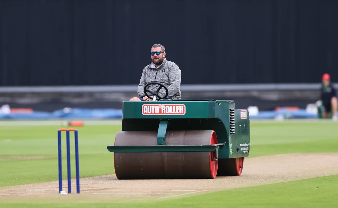 Why is a Roller Used on the Pitch of a Cricket Ground